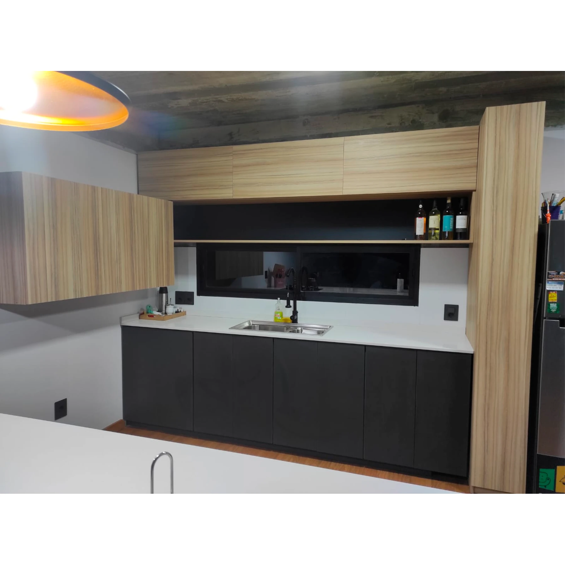 Cocina combinada a medida con isla - Imagen 7