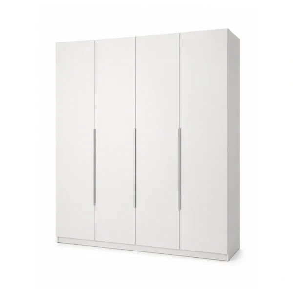 Placard blanco a medida 2 x 2 m con cierre suave